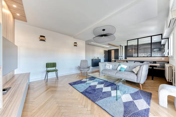 Lyon 6 - Appartement meublé de 96,12 m² - 1 Balcon - 3 Chambres