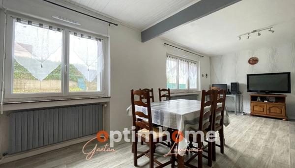 Maison 2 chambres, séjour et garage, avec vue dégagée – Quartier calme et recherché à Moyeuvre-Grande