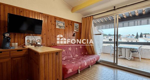 À vendre Studio 17.23 m² - Le Cap D'agde 34300