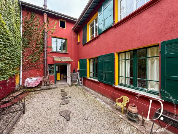 Maison de village avec jardin