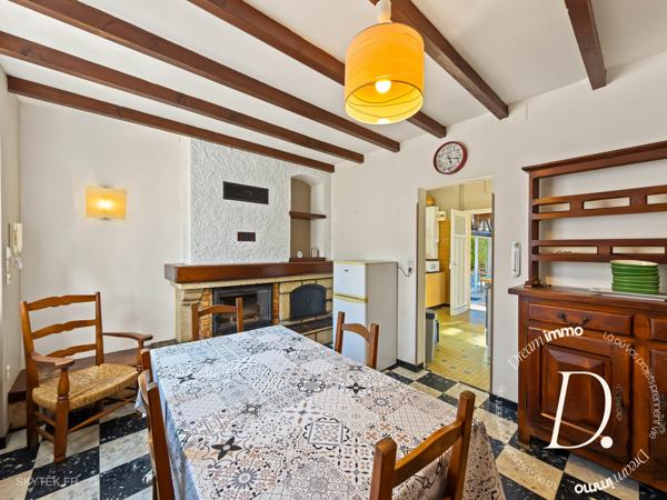 MARCIAC – MAISON DE PLAIN-PIED AVEC GRANDES DÉPENDANCES, GARAGES ET VÉRANDA