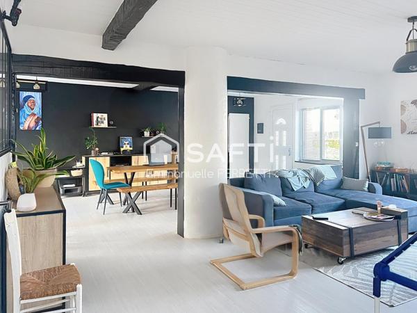 A 8 kms des plages, maison spacieuse.