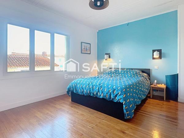 A 8 kms des plages, maison spacieuse.