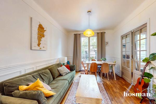 Appartement traversant 3 pièces de 62m² - Avenue Pierre Brossolette, Montrouge