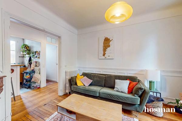 Appartement traversant 3 pièces de 62m² - Avenue Pierre Brossolette, Montrouge