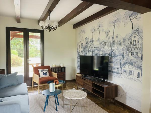 Landaise rénovée 121 m² sur terrain 2 000 m²