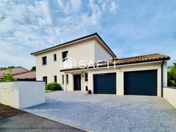 Villa d'architecte contemporaine avec piscine