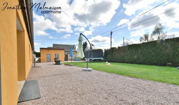 Charmante maison entièrement rénovée – 4 chambres – Terrain clos – proche Évreux