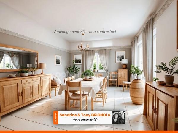 Maison familiale avec 4 chambres, terrain de 9 000 m², dépendances et vie de plain-pied possible - Belle Vie en Auge (14270)