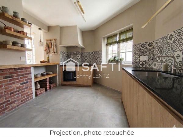 Charme de l'ancien, maison à rénover