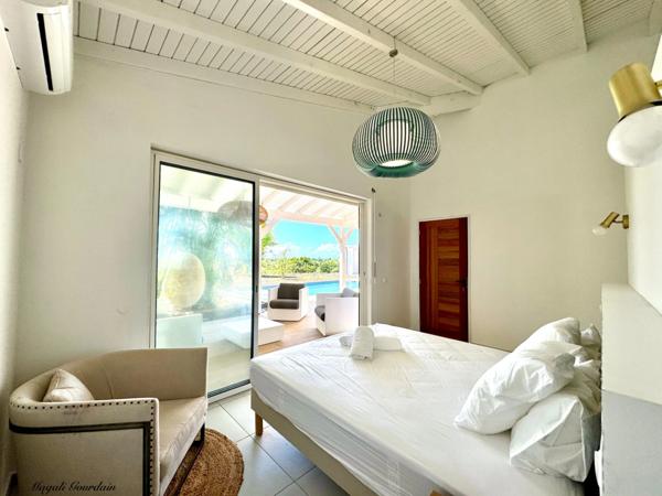 EN EXCLUSIVITE - A VENDRE - VILLA DE PRESTIGE MEUBLEE AVEC VUE MER - SAINT FRANCOIS