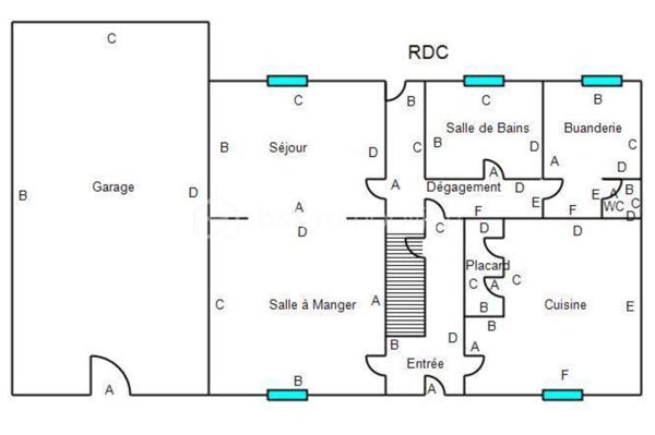 Maison en pierre de 152 m²