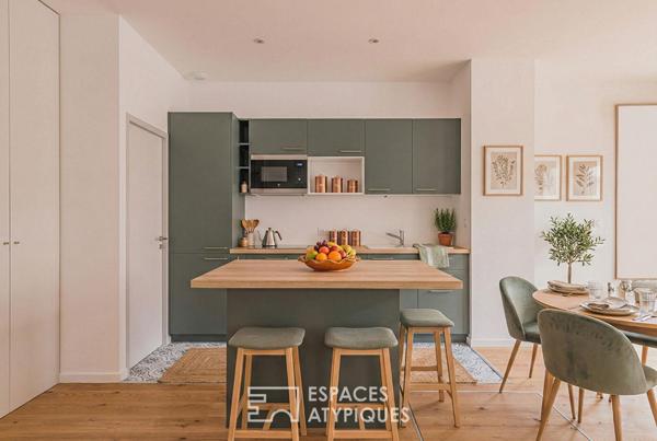 Appartement lumineux avec terrasse proche de la plage
