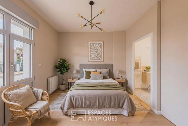 Appartement lumineux avec terrasse proche de la plage