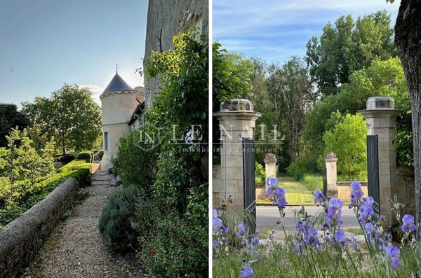 Dans la vallée de l'Indre, manoir des XVe et XVIIe siècles avec piscine sur 3.86 hectares