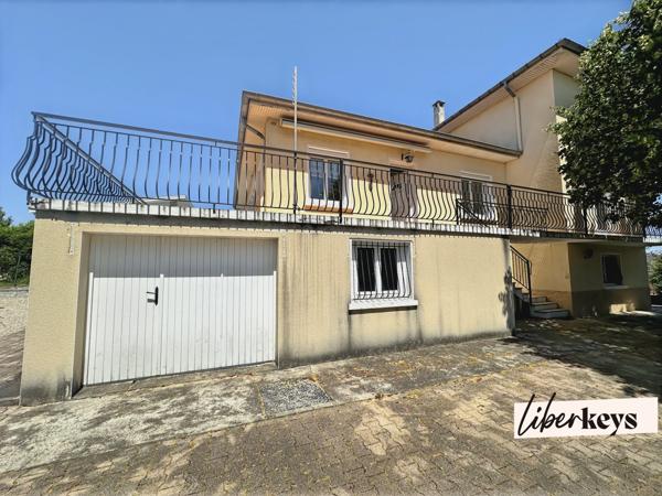 Maison familiale de 8 pièces – 186 m² – Terrain de 1 274 m² – Charly