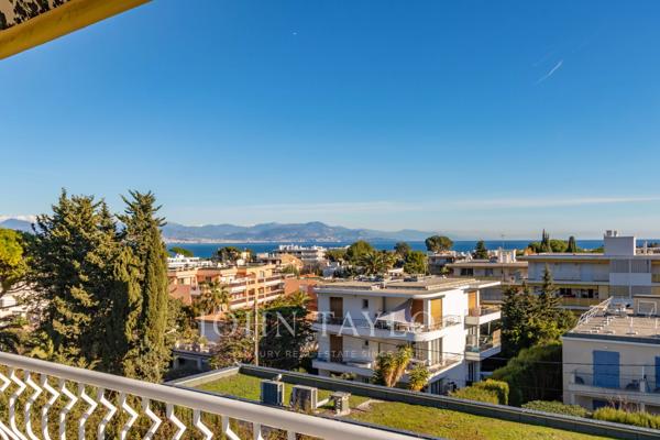 Début du Cap d'Antibes | Dernier étage vue mer