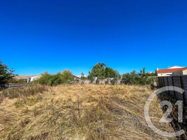 Terrain à vendre  566 m2 L ILE D OLONNE - 85