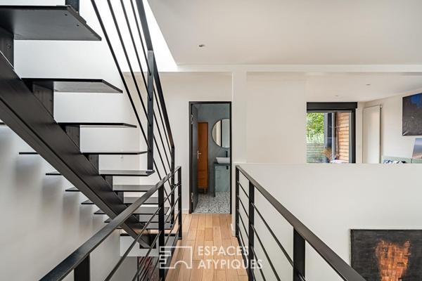 Maison d’architecte avec jardin et rooftop vue Tour Eiffel à Clamart