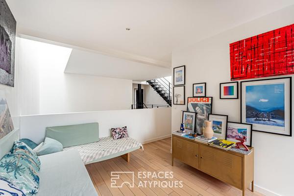 Maison d’architecte avec jardin et rooftop vue Tour Eiffel à Clamart