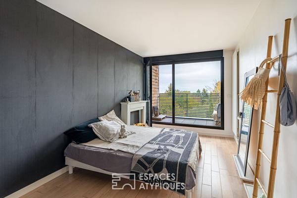 Maison d’architecte avec jardin et rooftop vue Tour Eiffel à Clamart