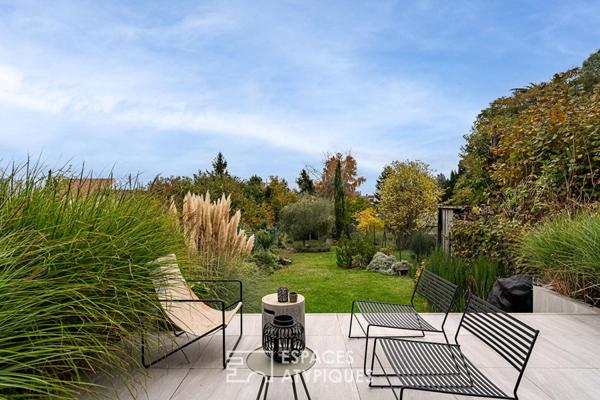 Maison d’architecte avec jardin et rooftop vue Tour Eiffel à Clamart