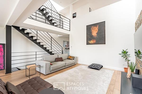 Maison d’architecte avec jardin et rooftop vue Tour Eiffel à Clamart