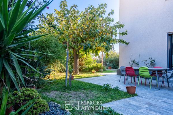 Villa contemporaine en première ligne, sublime vue mer