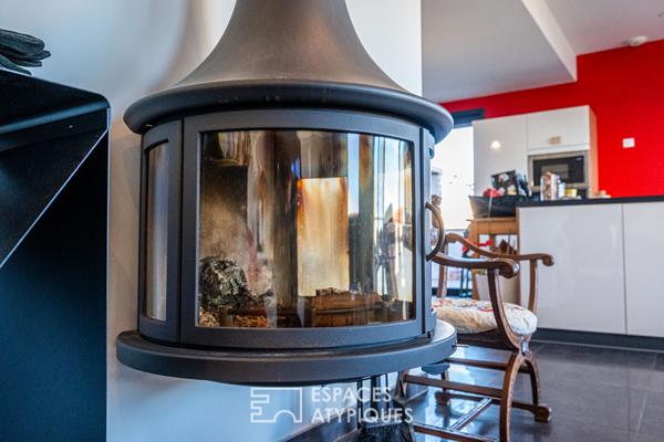 Villa contemporaine en première ligne, sublime vue mer