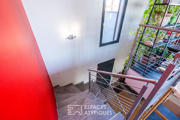 Villa contemporaine en première ligne, sublime vue mer