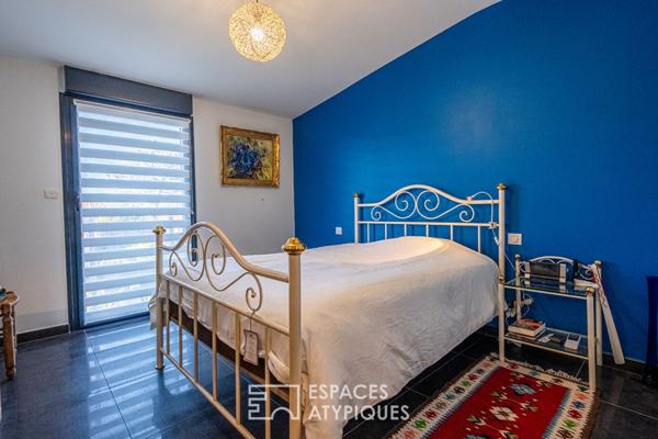 Villa contemporaine en première ligne, sublime vue mer