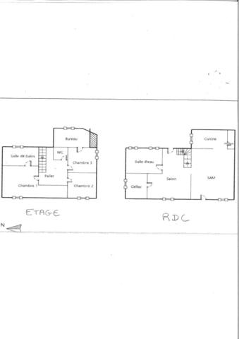 Maison Coeur de bourg - SAINTE FLAIVE DES LOUPS - 4 chambres - 132 m2