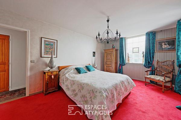 Maison d’architecte et son jardin paysager en centre ville