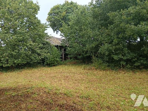 Exposé plein sud, belle longère en pierres à rénover.