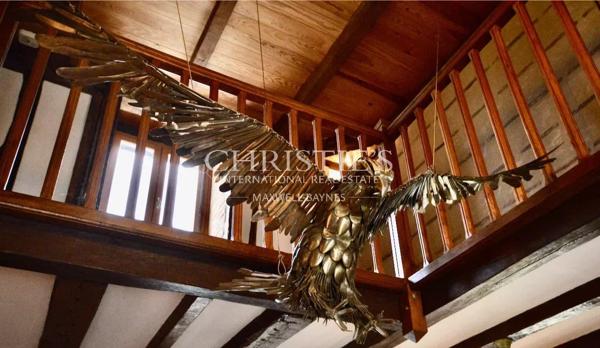 Magnifique ferme restaurée avec lac et piscine près de Bergerac, en Dordogne.