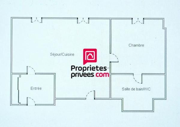 Appartement Lyon 2 pièces 38 m2