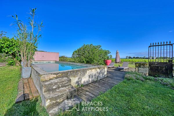 Mas Contemporain au Coeur des Vignes