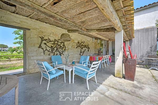 Mas Contemporain au Coeur des Vignes