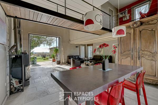 Mas Contemporain au Coeur des Vignes