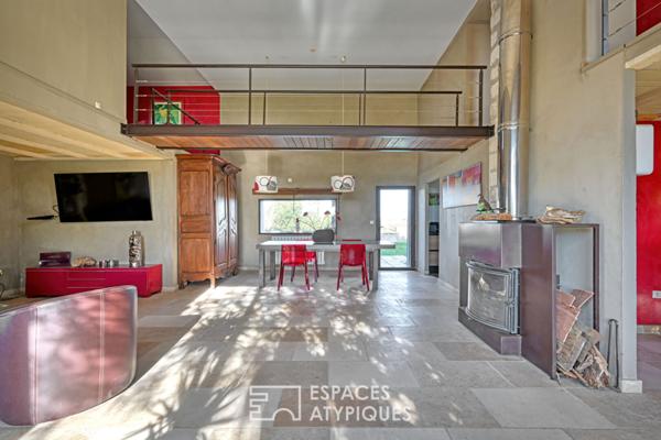 Mas Contemporain au Coeur des Vignes