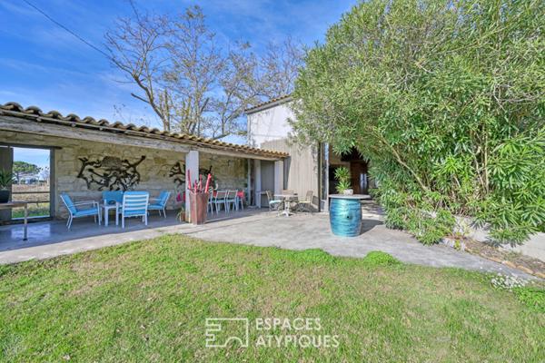 Mas Contemporain au Coeur des Vignes