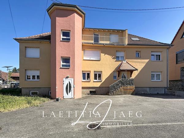 FEGERSHEIM – APPARTEMENT 3 PIÈCES – 74 M² – 2 CHAMBRES – 2 PARKINGS – 2 CAVES