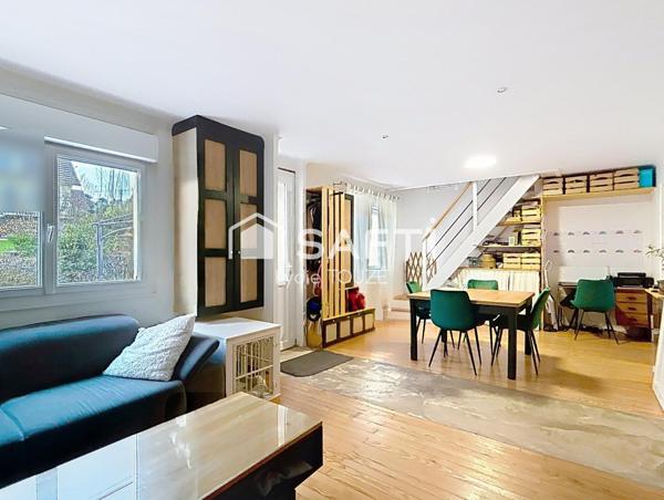 Vieil Octeville – Maison individuelle 2 chambres, garage et jardin