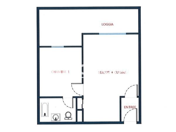 Location Appartement 2 pièces 25.09 m² - 959 AVENUE GENERAL DE GAULLE La Londe Les Maures 83250