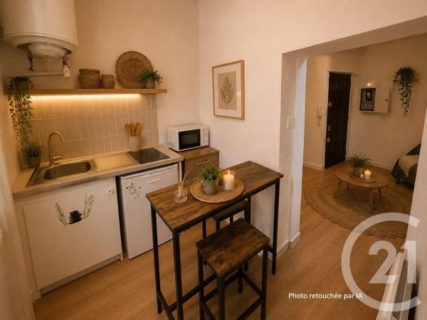 Appartement F1 à vendre  1 pièce - 22,20 m 2   NIMES  - 30