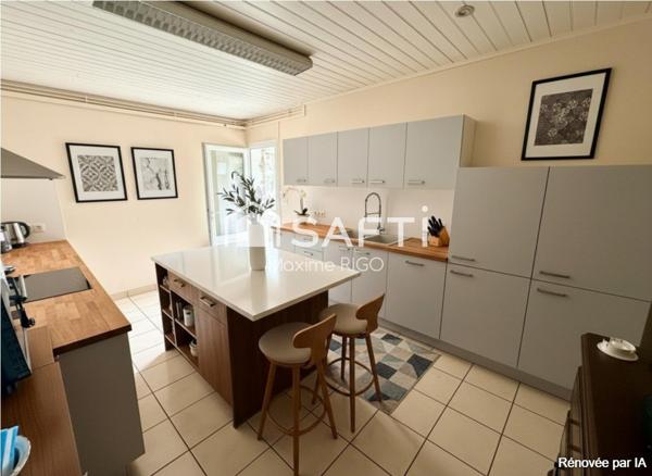 Maison de ville 5 pièces 131m² avec garage