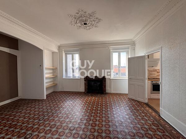 À vendre : Appartement spacieux de 4 pièces au Creusot