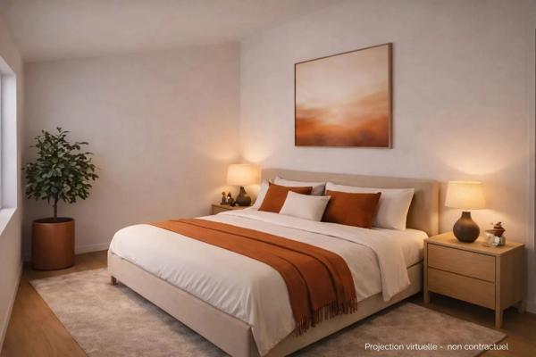 Lyon 6 - Bellecombe - Duplex neuf de 66.95 m² avec terrasse – 2 Chambres