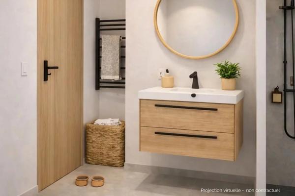 Lyon 6 - Bellecombe - Duplex neuf de 66.95 m² avec terrasse – 2 Chambres