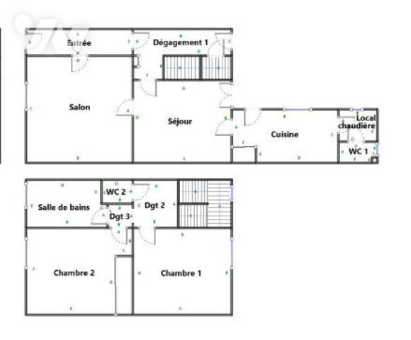 MANCELLE de 80m² avec dépendance et jardin sur LE MANS Quartier SAINT PAVIN